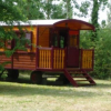 Roulotte-gîte pour 4 à 5 personnes