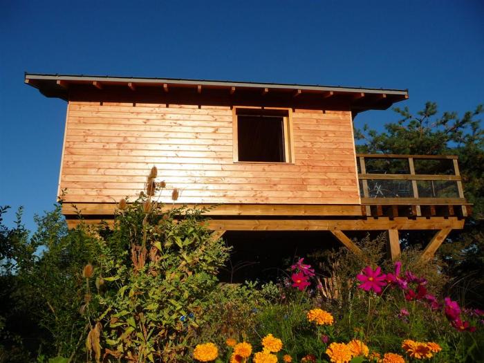 Une cabane perchée