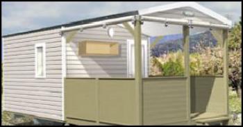 Mobil-home sans sanitaire