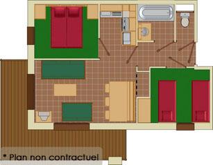 Appartement 4/6 personnes