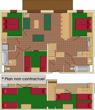 Appartement 12/15 personnes