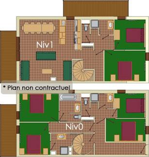 Appartement 12/15 personnes